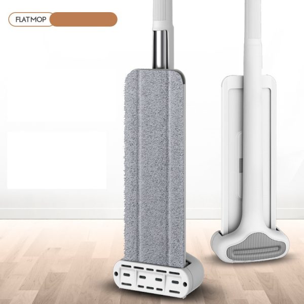 Cleaning Mops: Lazy Smart Mop Stainless Steel Microfiber 360 Degree